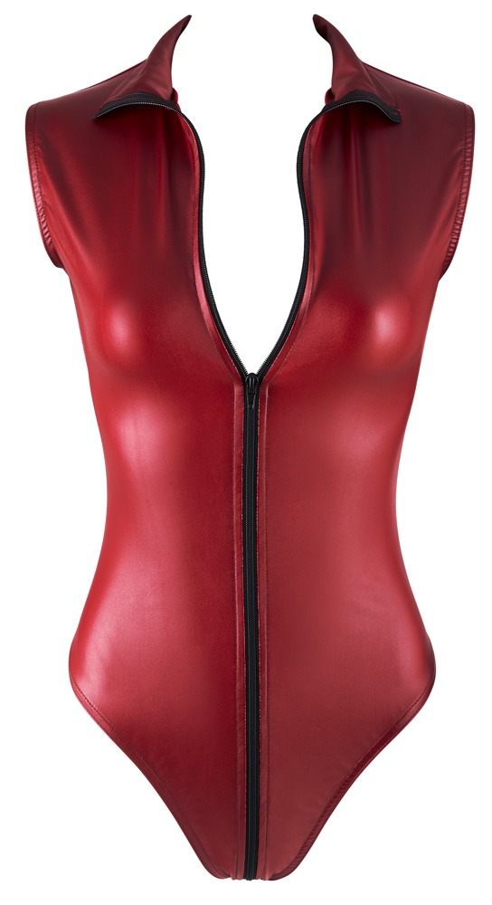 Cottelli party Body Zip red L glaustinukė &ndash; nuotrauka 6
