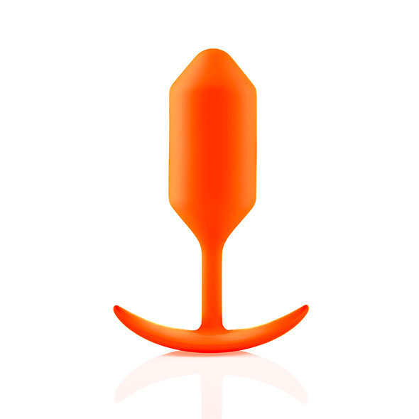 B-Vibe - Snug Plug 3 Orange Analinis kaištis