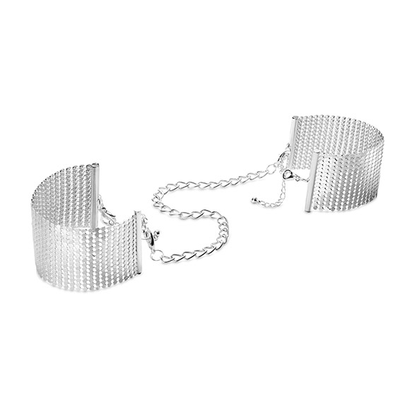 Bijoux Indiscrets - Desir Metallique Cuffs Silver Sekso antrankiai porai
