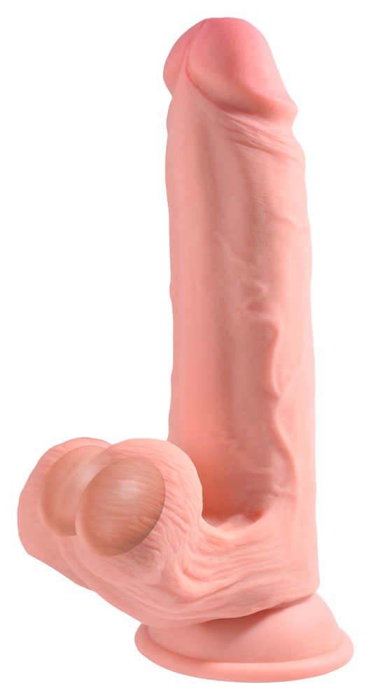 King Cock Plus 9in. tdc With Swinging Balls realisti&scaron;kas dildo &ndash; nuotrauka 3