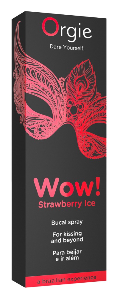 Orgie Strawberry Ice Bucal Spray10ml Stimuliuojantis lūpų balzamas