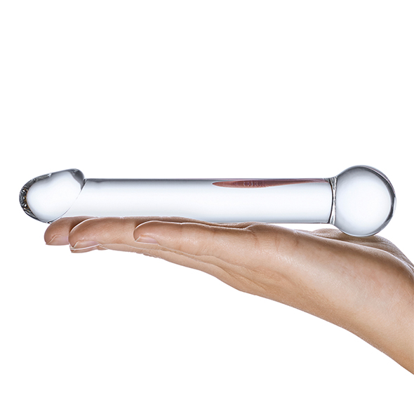 Glas - Realistic Head Glass Dildo stiklinis dildo &ndash; nuotrauka 5