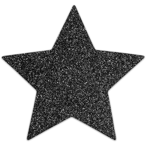 Bijoux Indiscrets - Flash Star Black spenelių lipdukai &ndash; nuotrauka 2
