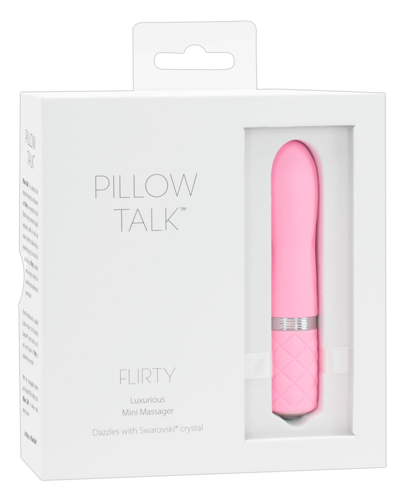 Pillow Talk Flirty Pink Mini vibratorius