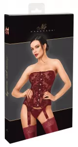 Noir Corset Burgundy S