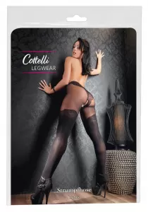 Cottelli LEGWEAR Crotchless Tights 4