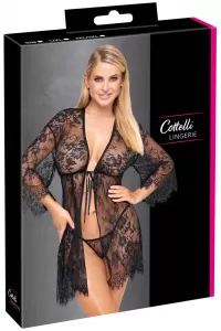 Cottelli LINGERIE Kimono Lace 2XL/3XL
