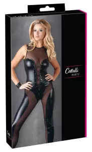 Cottelli PARTY Jumpsuit Wetlook XL