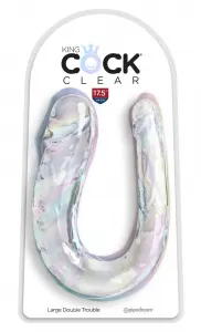 King Cock Clear KKC Large Double Trouble