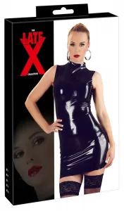Late X Latex Dress black XL