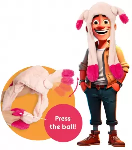 Hat with Inflatable Penis