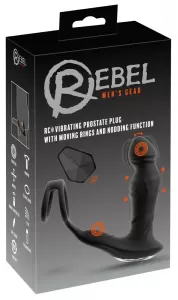 Rebel RC Vibrating Prostate Plug Nod