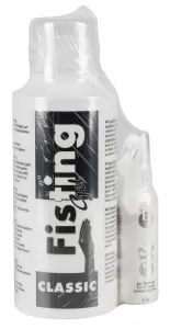 Fisting Gel 500 ml + Cleaner lubrikanto ir sekso žaislų valiklio rinkinys