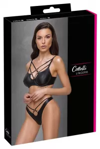 Cottelli LINGERIE seksualus 2 dalių komplektas Bra Set matte 85B/L