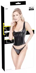 Black Level Vinyl Corset S