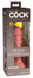 King Cock Elite KCE 6 Dual Density Cock Light