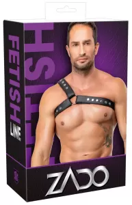 ZADO Men's Leather Harness XL-2XL