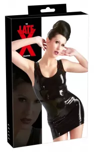 Late X Latex Mini Dress L