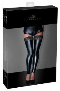 noir handmade exclusive Stockings Lace L