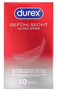 Durex Gef&uuml;hlsecht Ultra D&uuml;nn10