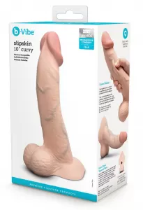 b-Vibe Slipskin Curved Cream