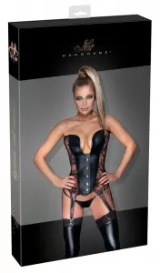 noir handmade exclusive Basque Lace S