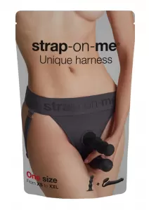 Strap-On-Me Harness Lingerie One Size Grey