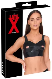 Late X Latex Top black L