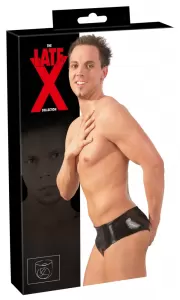 Late X Latex Men's Briefs black M/L