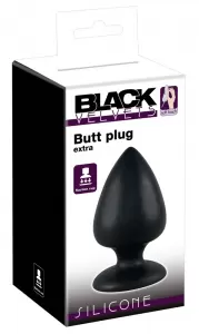Black Velvets Butt Plug Large