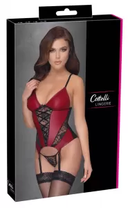 Cottelli LINGERIE Basque red/black S