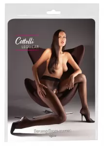 Cottelli LEGWEAR Crotchless Tights black 2