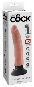 King Cock KC 7" Vibrating Cock Light