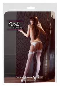 Cottelli LEGWEAR Stockings white 3