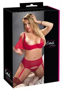 Cottelli CURVES Bra Set red 85D/L