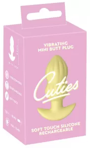 Cuties Vibrating Plug Yellow