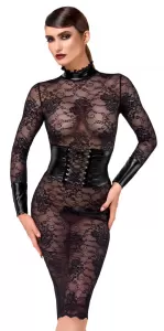 Noir Dress Lace M