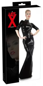 Late X Latex Dress black XL