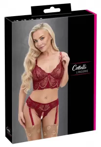 Cottelli LINGERIE Bra Set with Chains M