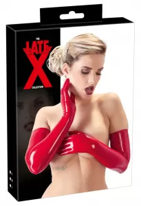 Late X Latex Gloves red XL