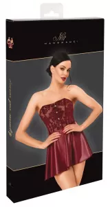 Noir Corset Dress red XL