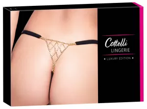 Cottelli LINGERIE Thong Rhinestones S-L
