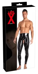 Late X Men's Latex Leggings M
