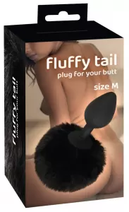You2Toys Fluffy Tail Black M