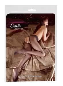 Cottelli LEGWEAR Crotchless Tights black 3