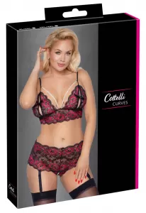 Cottelli CURVES Bra Set Pearl 3XL/4XL