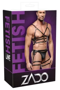 ZADO Leather Harness Set M/L