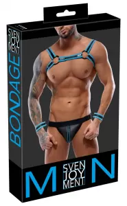 Svenjoyment Bondage Men's Jock set black/blue S
