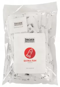 Secura Condoms Secura Extra Fun 100pcs Bag