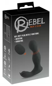 Rebel RC Butt Plug with 2 Functions